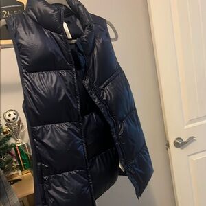 Fabletics Navy Puffer Vest
